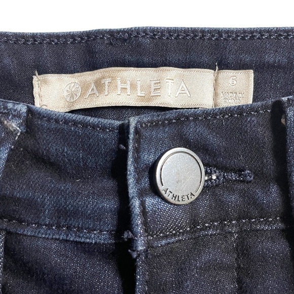 Athleta Sculptek Ultra Skinny Jean, Midnight Blue, Size 6 - Picture 4 of 8
